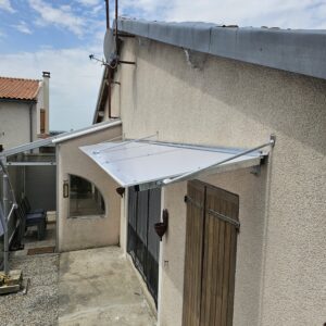 marquise acier galvanisé sur mesure à Cognac